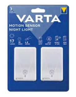 Varta 16624101402 Motion Sensor Night Light 16624101402