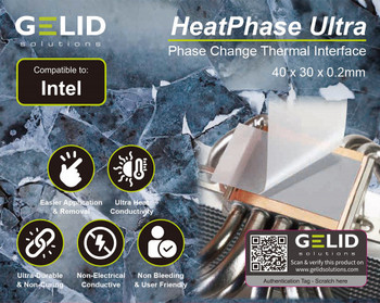 Gelid HeatPhase Ultra Intel Thermal Pad GELID-HEATPHASE-ULTRA-INTEL