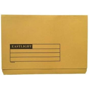 Valuex Document Wallet Full Flap Foolscap 270Gsm Yellow Pack 50 45419DENT 45419DENT