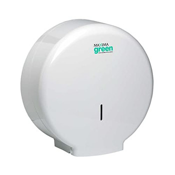 Valuex Mini Jumbo Toilet Roll Dispenser Plastic White 1101089 1101004
