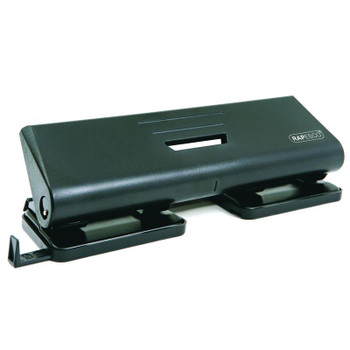 Rapesco 75 P 4 Hole Punch 16 Sheets Black PF75P0B1 PF75P0B1