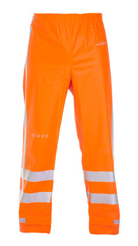 Hydrowear Nagoya Multi Flame Retardant Hi-Vis Anti-Static Waterproof Trousers Or HYD064064ORL