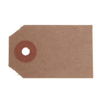 Valuex Reinforced Unstrung Tag 70X35mm Buff Pack 1000 T257852 T257852