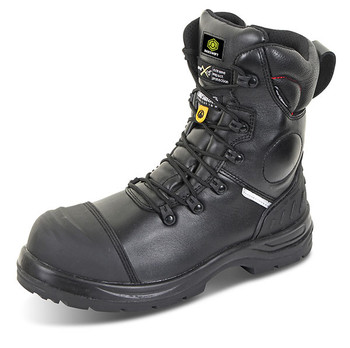 Beeswift Trencher Plus Side Zip Boot Black Size 6.5 CF67BL06.5