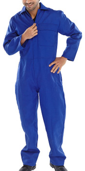 Beeswift Fire Retardant Boilersuit Royal Blue Size 44 CFRBSR44