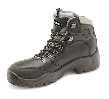 Beeswift Pu Rubber S3 Boot Black Size 12 CF62BL12
