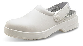 Beeswift Micro Fibre Slipper White Size 6 CF84206