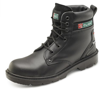 Beeswift Smooth Leather 6 " Boot Black Size 11 CF2BL11