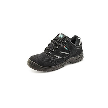Beeswift Safety Trainer Shoe Black Size 12 CDDTB12