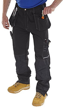 Beeswift Shawbury Multi Purpose Trousers Black Size 50 SMPTBL50