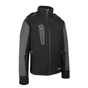 Beeswift Padded Rain Jacket Black/Grey Size XL SFPRJBLGYXL