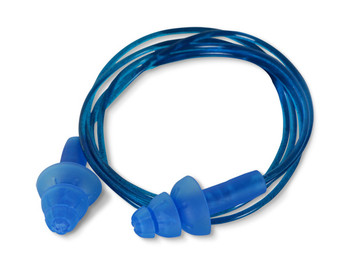 Beeswift Qed Corded Detectable Ear Plugs Blue QED001CD