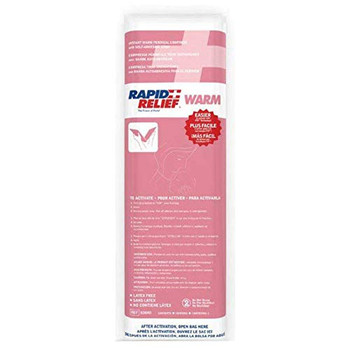 Rapid Relief Instant Warm Perineal Compress 5"X 16" White Size 16" RA94640
