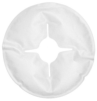 Rapid Relief Reusable Premium Cool And Warm Gel Breast Pads 5" White Size 5" RA1137