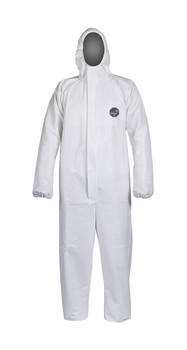 Tyvek Proshield® 60 Disposable Coverall White Size M PRO60WM
