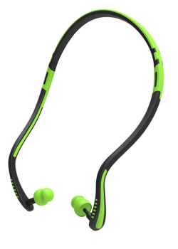 Beeswift Qed Banded Ear Plugs Green/Black QED601BEP