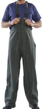 Beeswift Super Bib & Brace Olive Green Size XXL SBDBBOXXL