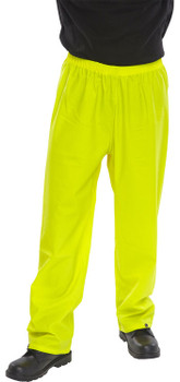 Beeswift Super Pu Trousers Saturn Yellow Size M SBDTSYM