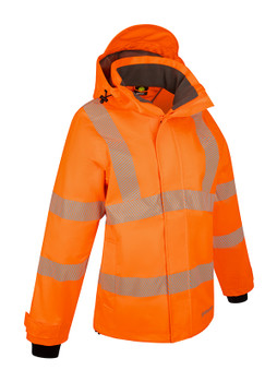 Beeswift Womens Executive Jacket Orange Size S WEJ01ORS