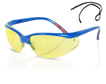 Beeswift Adjustable Safety Glasses Yellow ZZ0010Y