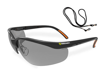 Beeswift High Performance Lens Adjustable Safety Glasses Grey ZZ0020GY