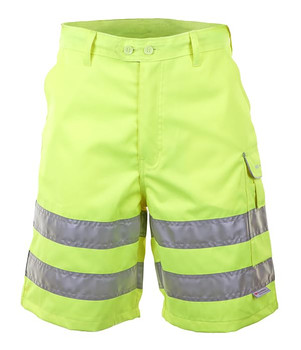 Beeswift Hi-Vis Shorts Saturn Yellow Size 32 PCSENSY32