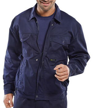 Beeswift Super Drivers Jacket Navy Blue Size 36 PCJHWN36