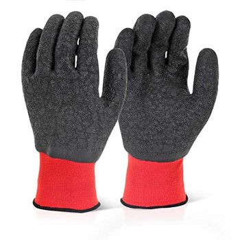 Beeswift Multi Purpose Fully Coated Poly Gloves Black Size XL MP4FCXL
