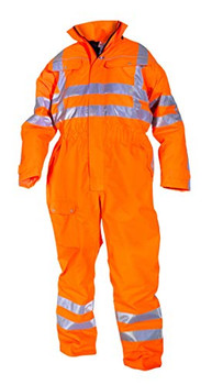 Hydrowear Uelsen Hi-Vis Waterproof Winter Coverall Orange Size M HYD072240ORM