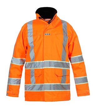 Italie High Visibility Gid Parka Orange Size L HYD131001ORL