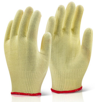 Beeswift Kevlar Light Weight Gloves Yellow Size 9 KGLW09