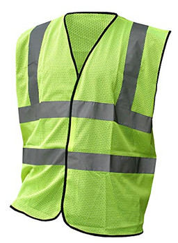 Beeswift Hi-Vis Mesh Vest Saturn Yellow Size 4XL HVMWSY4XL