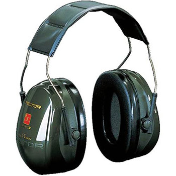 3M Peltor Optime 2 Ear Defenders Headband Green H520A