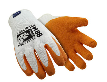 Hexarmor Sharpsmaster Ii Glove Orange Size 9 HEX9014-09