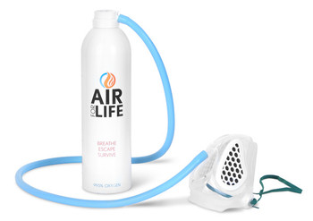 Air for Life Emergency Escape Device White Size 22L CM1990
