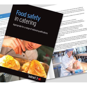 Click Medical Food Safety In Catering Book White CM1321