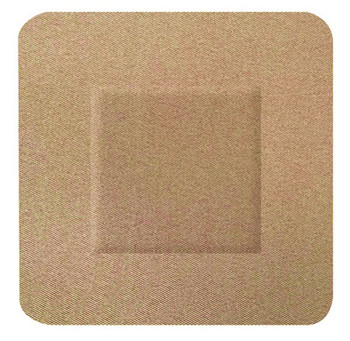 Hygioplast Fabric Square Plasters 100 Flesh CM0520
