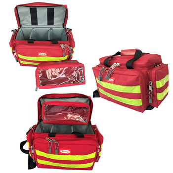 Click Medical Trauma Bag Only Red Size 44X5X28CM CM1115