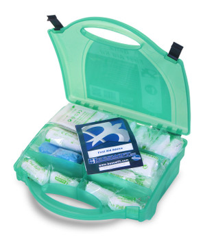 Click Medical Delta Bs8599-1Small Workplace First Aid Kit Green CM1804