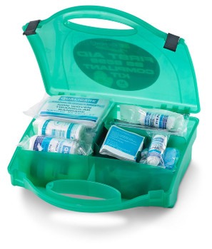 Click Medical Delta Bs8599-1Medium Workplace First Aid Kit Green CM1805