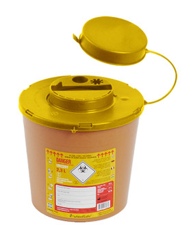 Woodsafe Sharps Bin 2 Litre Brown Size 2L CM0921