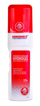 Burnshield Hydrogel Sterile 125Ml Spray Bottle White/Red Size 125ML CM2339