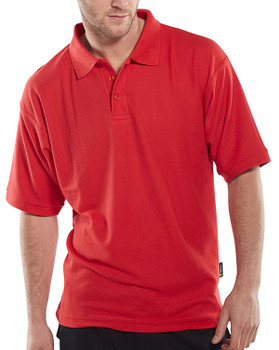 Beeswift Standard Polo Shirt Red Size XL CLPKSREXL