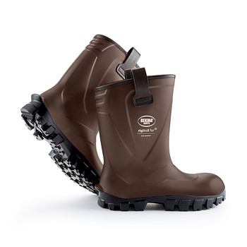 Bekina Riglite X Solid Grip Fur Full Safety Wellingtons S5 Brown Size 13 BNXFN4P708013