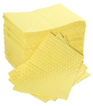 Fentex Chemical Spill Pads 40Cm X 50Cm Yellow CB100