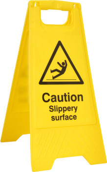 Slippery Surface A Board Yellow BSS4704
