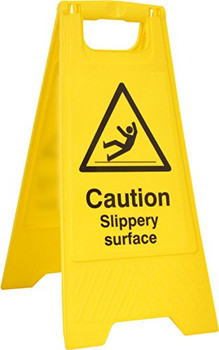 Slippery Surface A Board Yellow BSS4704