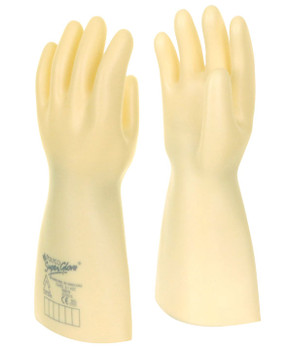 Polyco Electrician Gauntlet Glove Class 0 Yellow Size L ELG09