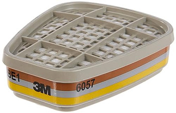 3M 6057 Abe1 Respirator Filter White 3M6057