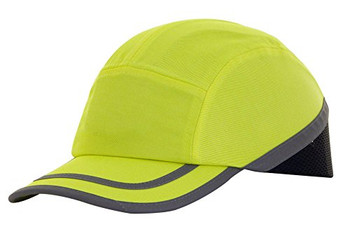 Beeswift Safety Baseball Cap With Retro Reflective Tape Saturn Yellow BBSBCY